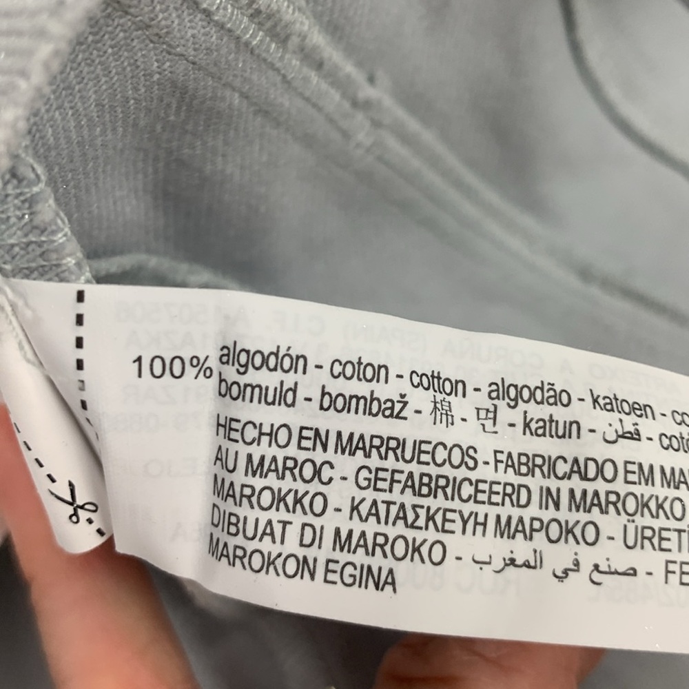 Zara Silver Metallic Button-Front Sleeveless Top … - image 8